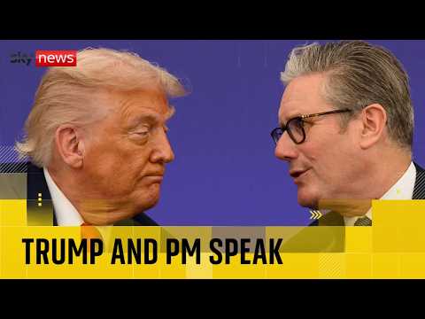 Trump and Starmer speak after president's social media attack on prime minister