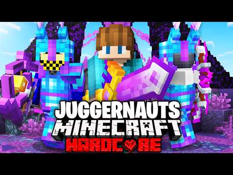 100 Players Simulate JUGGERNAUT Hunger Games in Minecraft!