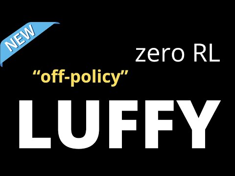 Off-Policy "zero RL" Explained in simple Terms