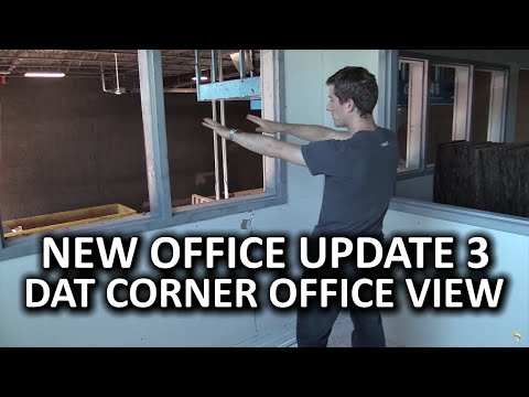 New Office Vlog 3 - More progress and new gear!