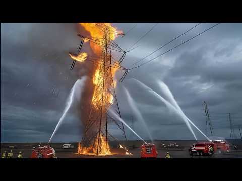 ⚡Электричество выходит из-под контроля | Опасные моменты и невероятные кадры