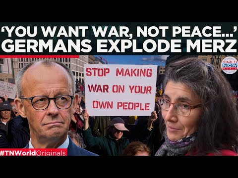 Germany Is Dying? Protesters March Against Merz Govt Over Fueling War With Russia | World News