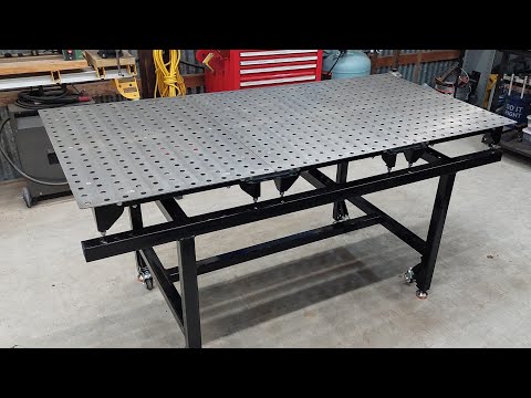 A Better Welding Table - Harbor Freight - Upgrades - Welding DIY