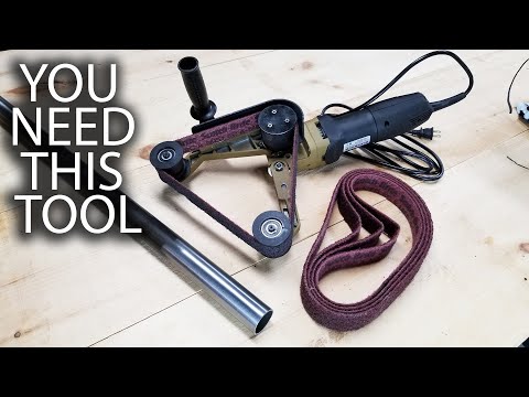 You Need This Tool - Episode 122 | Tube Pipe Belt Polisher Sander Thing