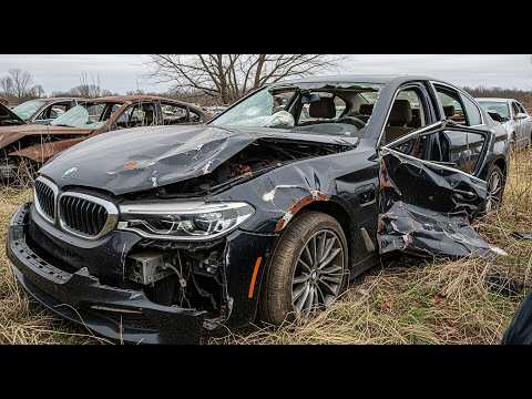 BMW 530 Full Restoration Process | Car Restoration Project Step by Step