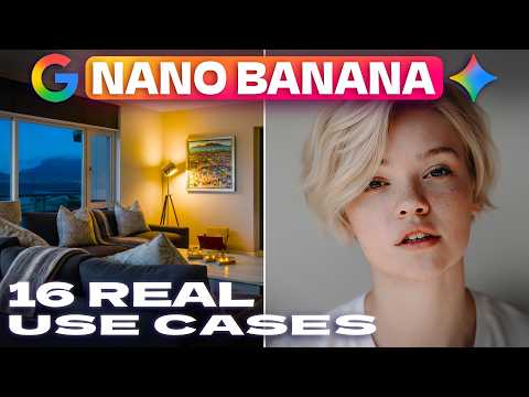 NANO BANANA TUTORIAL: 16 Prompts & Pro Tips (Google Gemini 2.5 Flash Image)
