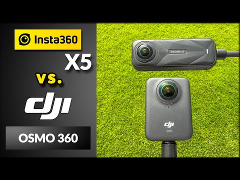 Vergleich DJI Osmo 360 vs Insta360 X5 - 8K 360 Grad Kameras im Test