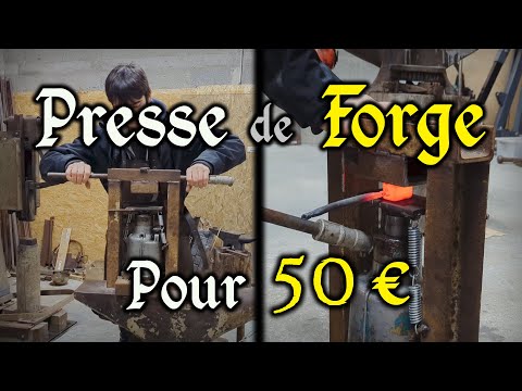 Fabriquer une Presse de Forge pour 50 Euros : Points Forts, Utilisation, et Limitations