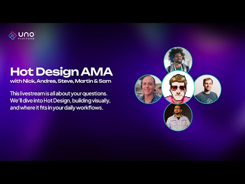 Uno Platform Studio Hot Design: AMA Webinar
