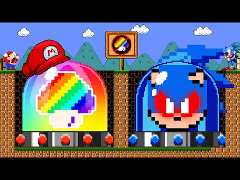 Can Team Mario Collect Ultimate SONIC - MARIO Switch in New Super Mario Bros.Wii | ADN Game