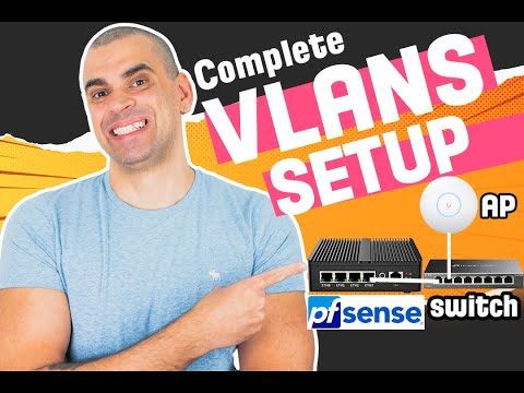FULL VLAN Tutorial for PFsense 2.7, Zyxel Switch & Unifi AP! SUPER EASY!