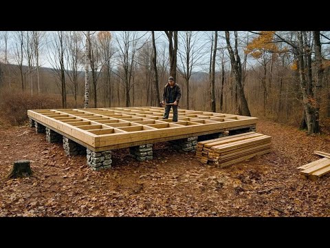 The Men How Left The CiTy At 22 And Build My Deam Log Cabin In The Woods.