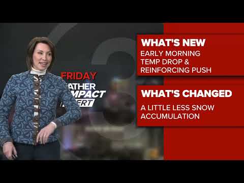 Northeast Ohio Forecast: Temps rise before late week freeze
