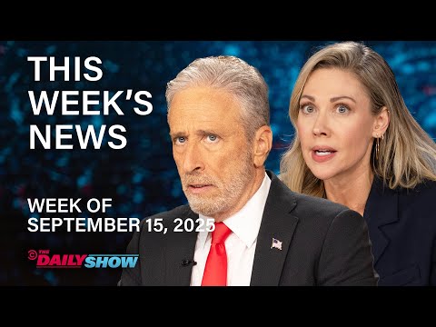 Jon's State-Approved Free Speech Primer, Desi on Kirk Backlash & Trump in the U.K. | The Daily Show