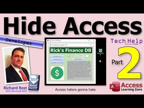 Hide Access: Customizing Your Database to Conceal the Microsoft Access Interface, Part 2
