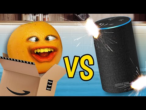 Annoying Orange vs Amazon Alexa! (ft. Rebecca Parham)