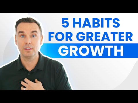 5 HABITS for Amazing Personal Growth! (1-hr Motivational class)