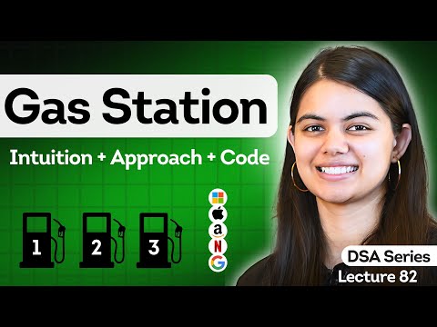 L82. Gas Station | Greedy Approach | Leetcode 134