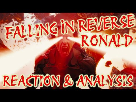 FALLING IN REVERSE  - RONALD (Reaction) - First Time Hearing