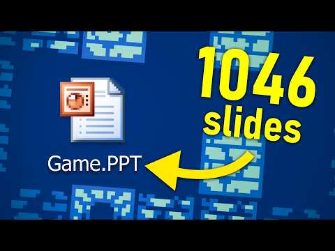 Making the most complicated PowerPoint game!