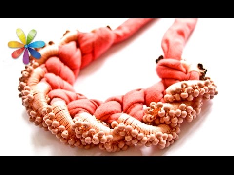 Колье из обычного трикотажа – хит этой осени! – Все буде добре. Выпуск 676 от 24.09.15