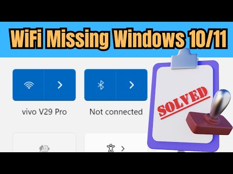 How to Fix WiFi Not Showing in Settings on Windows 10/11 [Easy Steps]