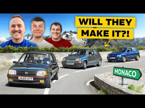 We Attempted 1000 Miles In Our Old French Hot Hatches!