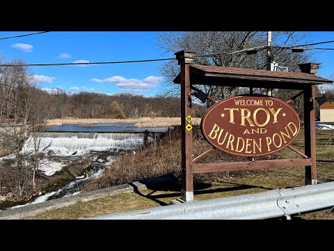 Troy, NY History, Burden Iron, Water Wheel, & Downtown