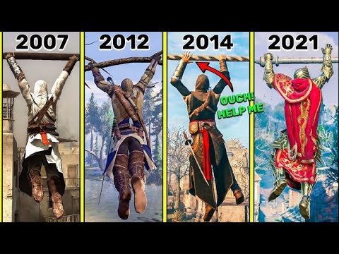 Evolution of Parkour System in Assassin's Creed Games - Ubisoft Ruined it with RPG Games (2007-2021)