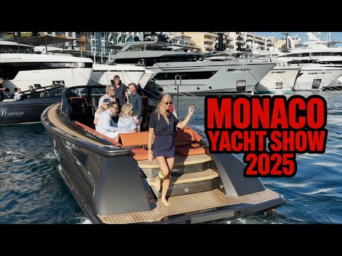 BILLIONAIRES GATHER AT THE MONACO YACHT SHOW 2025 #monaco #monacoyachtshow #viral #trending #fyp