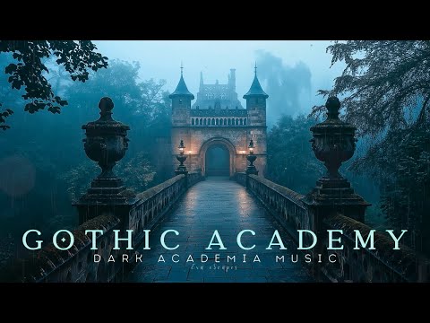 Rainy Night at the Forgotten Academy | Dark Academia Piano & Violin