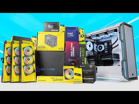 My Epic $5000 Gaming/Editing Build - iCUE Link