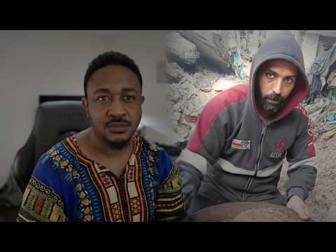 Gaza Father Uses Sieve to recover remains of family members