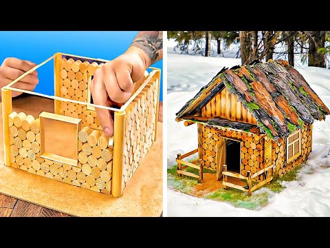 Удивительные СДЕЛАЙ САМ миниатюрные реалистичные хаки и поделки