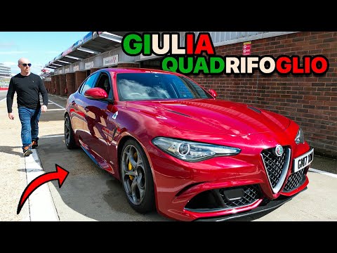 Alfa Romeo Giulia Quadrifoglio: A Track Beast Unleashed!!