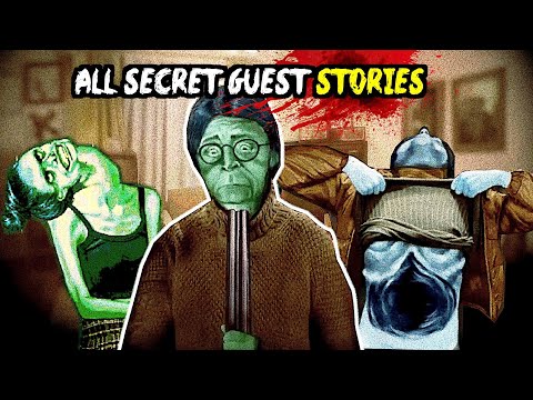 All Secret VISITORS & CUTSCENES in No, I'm Not a Human