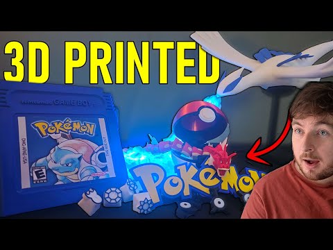 I 3D Printed the COOLEST Pokémon Items on the Internet!