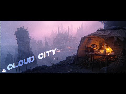 Ambient Cyberpunk Campsite Above The Secret Cloud City [Meditative & Ethereal]