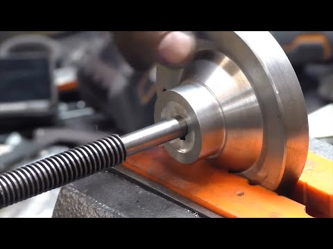 A broken washing machine has been transformed into a powerful machine. How about that?