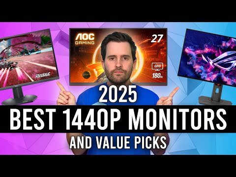 Best 1440p Gaming Monitors of 2025 (So Far)