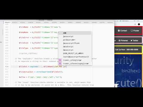 Advance Practical PHP Another way to upload any file to server - video 81