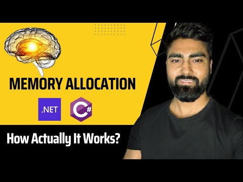 Memory Allocation  in DotNet | How memory is assigned in Stack and HEAP |  Value type Reference Type