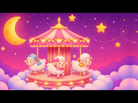 Deep Sleep Music with Cute Moving Sheep 🐑 | Relaxing Lullaby for Babies, Kids & Adults