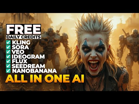 All in one AI | Text to Image & Video AI | Kling, Veo, Sora, Nano Banana Pro | Daily Free Credits!