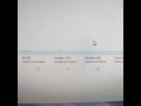 MS access query using query Wizard (Simple Query)