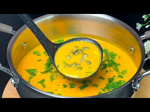 This vegetable soup saved me from surgery! Pumpkin soup in 10 minutes!