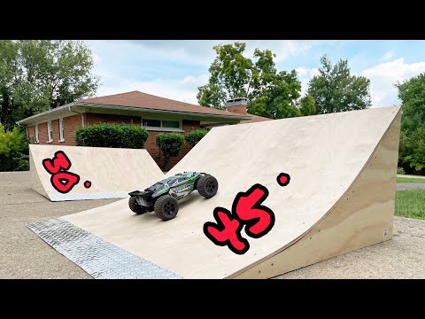 How to BUILD RC CAR RAMPS- We put them to the test!! Ultimate launch platforms!