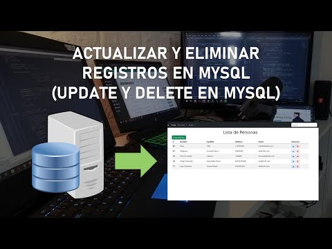 Actualizar y Eliminar Registros en MySQL (UPDATE Y DELETE) - Clase 10