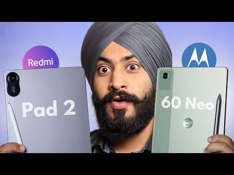 Best Tab Under ₹15,000 with Stylus | moto pad 60 Neo vs Redmi Pad 2