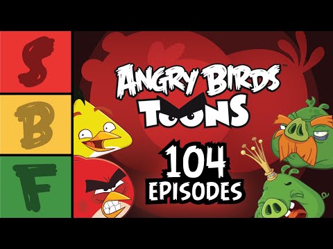 I watched and ranked EVERY Angry Birds Toons Episode so you don't have to...